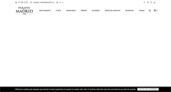 Desktop Screenshot of paradismadrid.es